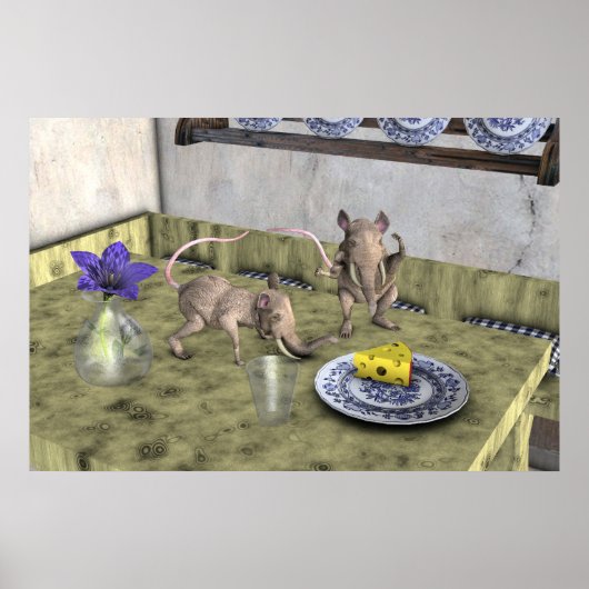 Sweet Elephant Mice Poster (Vorne)