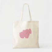 Sweet Elephant (Pink) Tragetasche (Vorne)