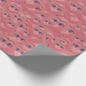 Sweet Emoji Canvas Print Muster Geschenkpapier (Ecke)