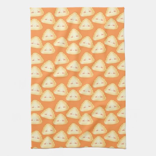 Sweet Empanadas De Leche Geschirrtuch (Vertikal)