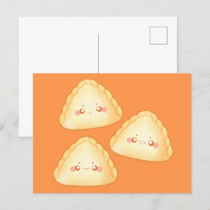 Sweet Empanadas De Leche Postkarte