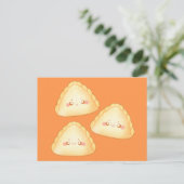Sweet Empanadas De Leche Postkarte (Stehend Vorderseite)
