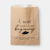 Sweet Ending New Begin Abschluss Geschenktütchen (Vorderseite)