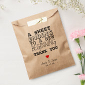 Sweet Ending New Beginner Vielen Dank Herzenshochz Geschenktütchen (Versiegelt)