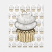Sweet Engagement Cupcake Fleecedecke (Vorderseite)