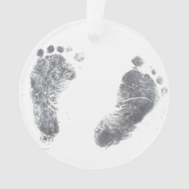 Sweet Erinnerungen Baby Foot Prints Ornament