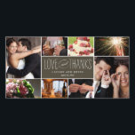 Sweet Erinnerungen Hochzeit danke Ihnen Foto Cards<br><div class="desc">Teilen Sie Ihre Hochzeitskartons, während Sie Ihre Dankeschön-Notiz mit diesen modernen und eleganten Fotokarten senden, die Ihre Freunde und Familie sicherlich lieben werden! Auch in anderen Farben erhältlich. Sie können die Farbe auch selbst ändern, indem Sie auf den Knopf "Anpassen" >> "Bearbeiten" >> "Hintergrundfarbe" klicken und dann eine Farbe Ihrer...</div>