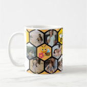 Sweet Erinnerungen: Honeycomb Foto Collage (14 Bil Kaffeetasse (Links)