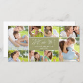 Sweet Erinnerungen Save the Date Foto Cards (Vorne/Hinten)