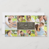 Sweet Erinnerungen Save the Date Foto Cards (Vorderseite)