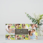 Sweet Erinnerungen Save the Date Foto Cards (Stehend Vorderseite)