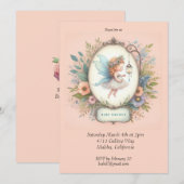 Sweet Fairy Baby Dusche Einladung (Vorne/Hinten)