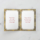 Sweet Fairy Girl | Personalized Birthday Karte (Innenseite)