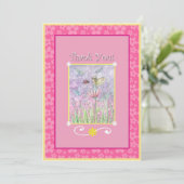 Sweet Fairy Matching Vielen Dank Karten (Stehend Vorderseite)