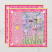 Sweet Fairy Party Einladungen von Molly Harrison (Vorne/Hinten)