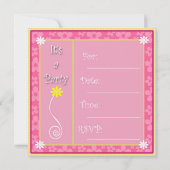 Sweet Fairy Party Einladungen von Molly Harrison (Rückseite)