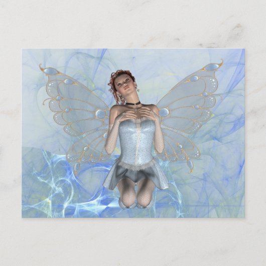 Sweet Fairy Postcard Postkarte (Vorderseite)