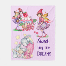 Sweet Fairy Tale Dreams Fleecedecke