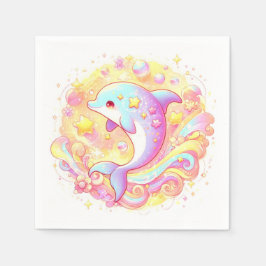 Sweet Fantasy Dolphin Baby Dusche Serviette