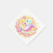 Sweet Fantasy Dolphin Baby Dusche Serviette (Ecke)