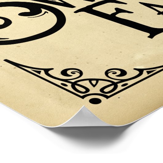 Sweet Farm Vintag Style Poster (Ecke)