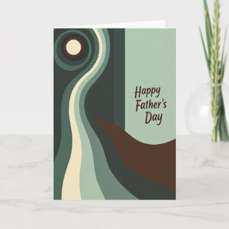 Sweet Fathers Day River Card Karte