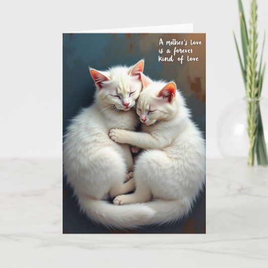 Sweet Felines Mothers Day Card Karte (Vorderseite)