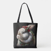 Sweet Festive Bunny Rabbit Tasche (Rückseite)
