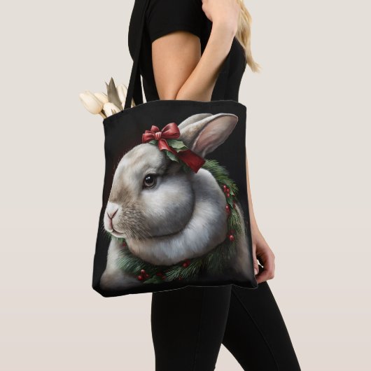 Sweet Festive Bunny Rabbit Tasche (Von Nahem)