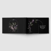 Sweet Floral Arch Wedding Lilac ID998 Gästebuch (Voll)