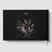 Sweet Floral Arch Wedding Lilac ID998 Gästebuch (Rückseite)