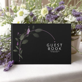 Sweet Floral Arch Wedding Lilac ID998 Gästebuch