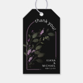 Sweet Floral Arch Wedding Lilac ID998 Geschenkanhänger (Vorderseite)