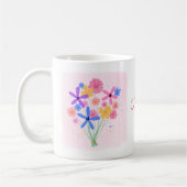 Sweet Floral Bouquet Kaffeetasse (Links)