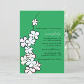 Sweet Floral - Bridal Shower Einladungen (Stehend Vorderseite)