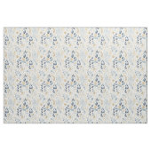 Sweet Floral Dusty Blue Gold ID1045 Stoff (Fat Quarter (45,7 x 55,9 cm))