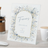 Sweet Floral Gastgeschenke Hochzeiten ID1045 Sockelschild (In Situ)