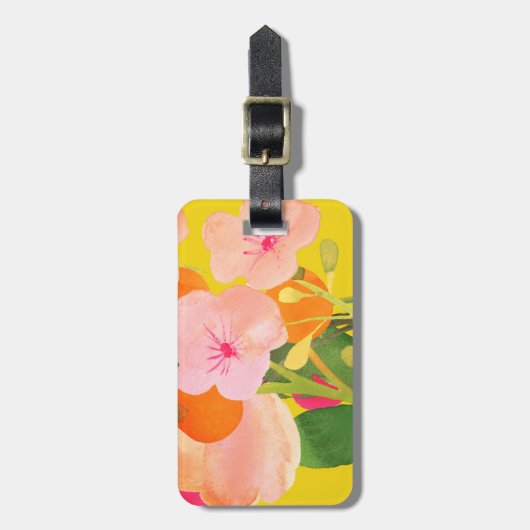 Sweet Floral Gepäckanhänger (Vorderseite vertikal)