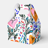 Sweet Floral Hearts Gift Box Geschenkschachtel (Rückseite)