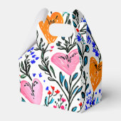 Sweet Floral Hearts Gift Box Geschenkschachtel (Vorderseite)