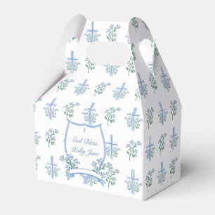 Sweet Floral Heilige Taufe Erste Kommune Wappen Geschenkschachtel