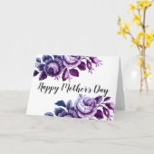 Sweet Floral Mother Day Card Karte (Gelbe Blume)
