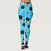 Sweet Floral Muster Leggings (Rückseite)