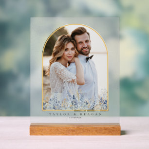 Sweet Floral Wedding Arch Foto ID1045 Acrylschild