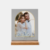 Sweet Floral Wedding Arch Foto ID1045 Acrylschild (Vorderseite)