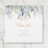 Sweet Floral Wedding Danke, ID1045 Geschenkanhänger (Vorderseite)