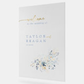 Sweet Floral Wedding Welcome ID1045 Acrylschild (Winkel)