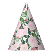 Sweet Florals Birthday Partyhütchen (Rückseite)