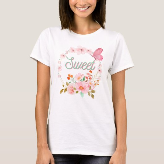 sweet flower Ｔシャツ T-Shirt (Vorderseite)