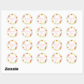 Sweet Flower Garden Danke Stickers (Blatt)